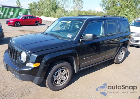 2014 Jeep Patriot Sport from USA, damaged, VIN 1C4NJRBB4ED809104